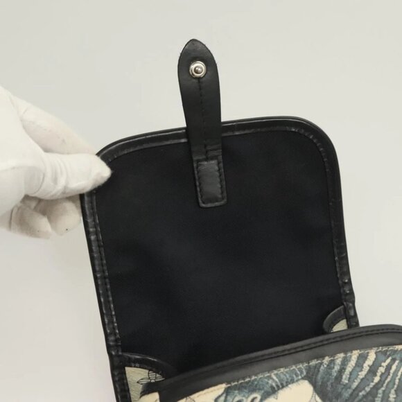 LOUIS VUITTON Monogram Savanna Messenger BB Shoulder Bag Navy M54247 Auth 127639 - Picture 10 of 15